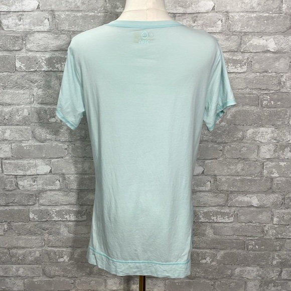 Tasc Performance Bamboo Blue Short Sleeve T-Shirt - Picture 3 of 5